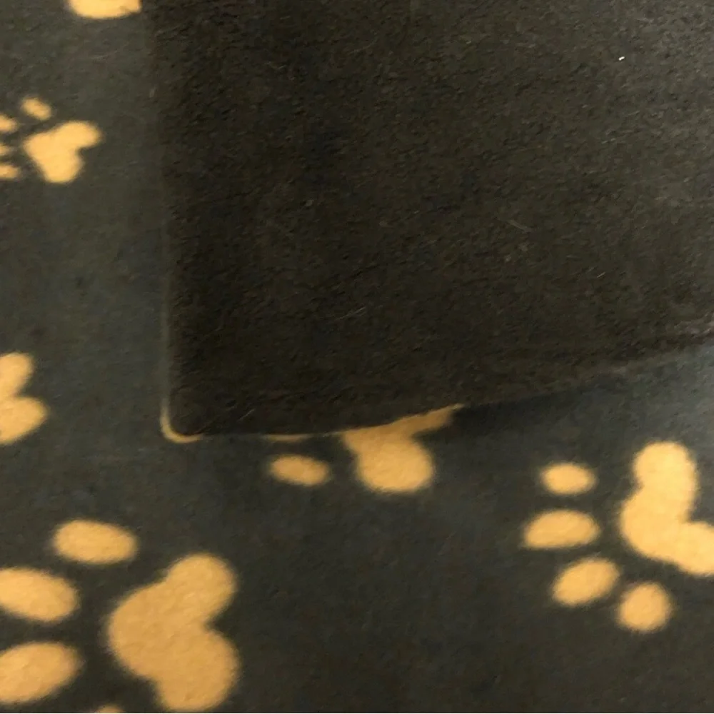 Cat Fleece Reversible Blanket size 22”x26”